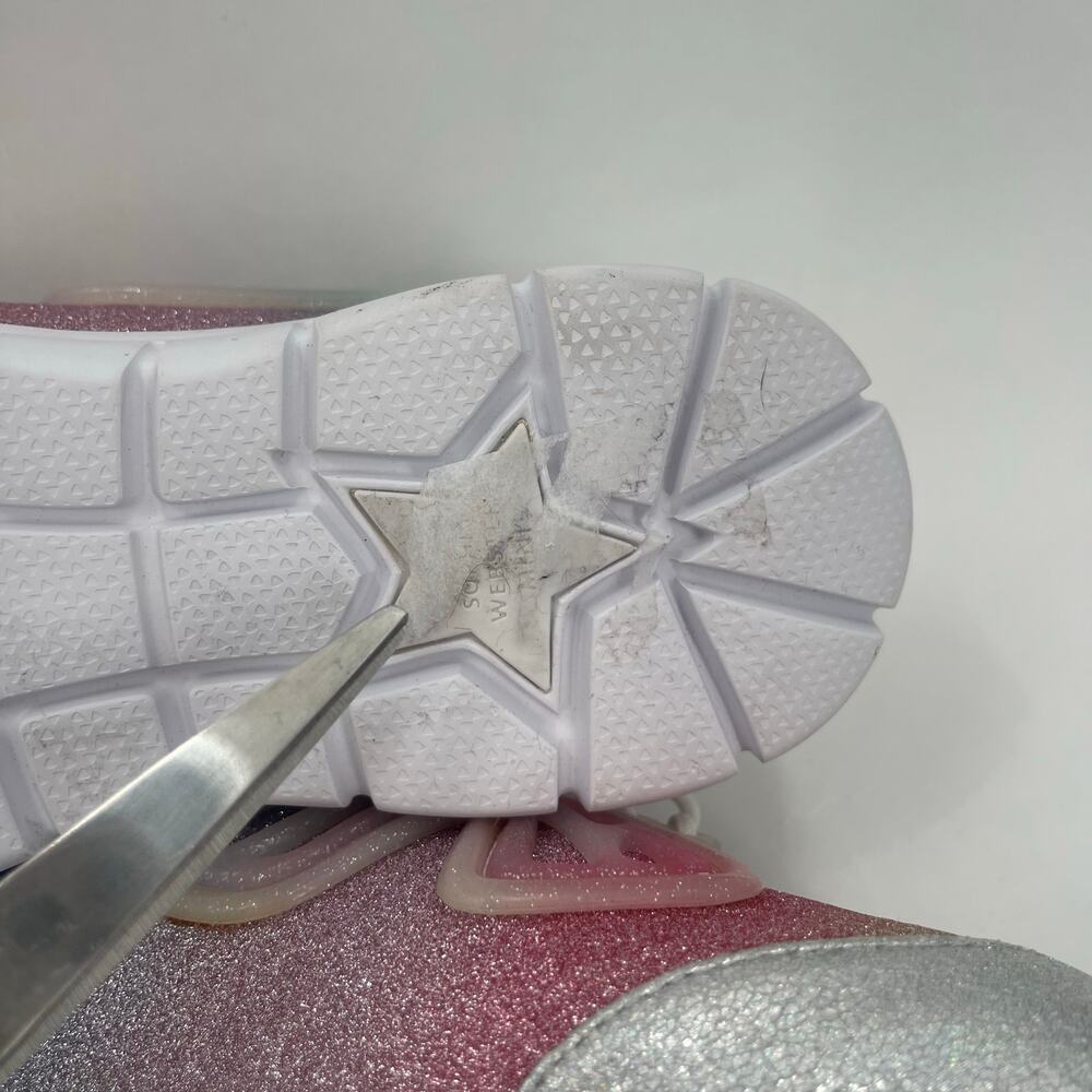 SOPHIA WEBSTER Mini Shoes Girls Size 34 (US 2) Sneakers Butterfly Ombre Rainbow - Picture 6 of 16